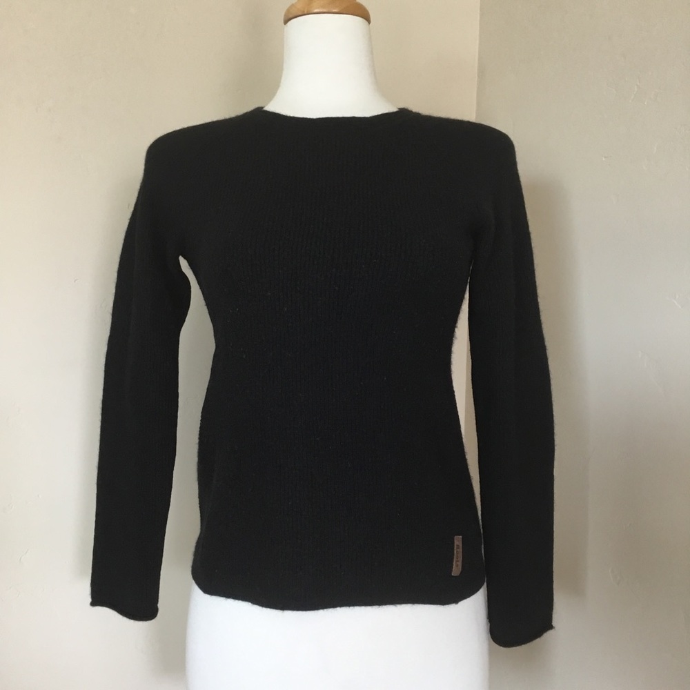 Roots Canada Women’s Knit Sweater Black Size XS
